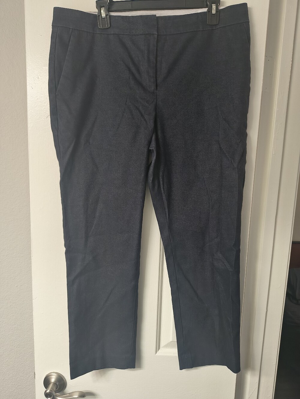 Ann Taylor Devin Fit Black Dress Pants Size 12